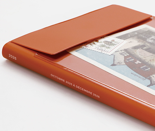 Hightide Agenda 2026 blocs - Iris/Journal intime - Brique (type Y)