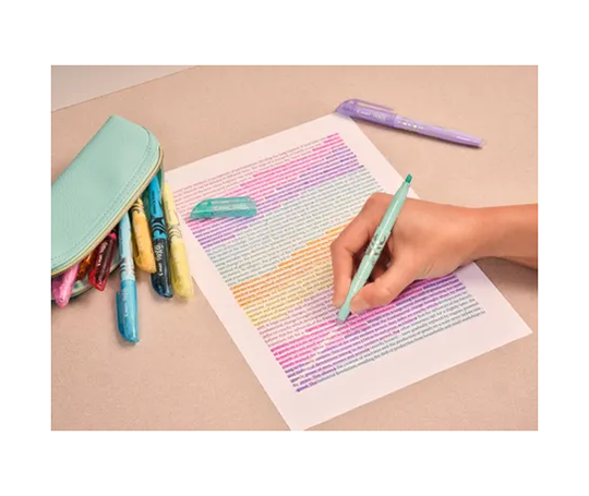 Pilot Frixion Light - Surligneur à encre effaçable - Rose Pastel