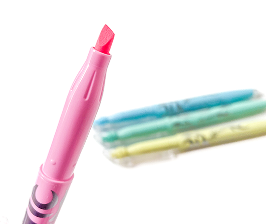 Pilot Frixion Light - Surligneur à encre effaçable - Rose Pastel