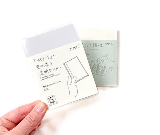 MD Paper - housse de protection en plastique pour carnet A7