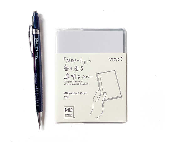 MD Paper - housse de protection en plastique pour carnet A7