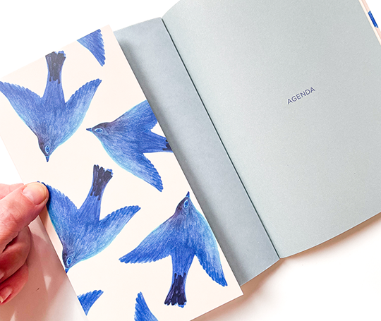 Season Paper - agenda perpétuel - L'oiseau