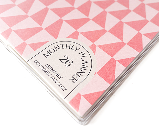 Hightide Agenda 2026 mensuel - Sail - Rose (type E)