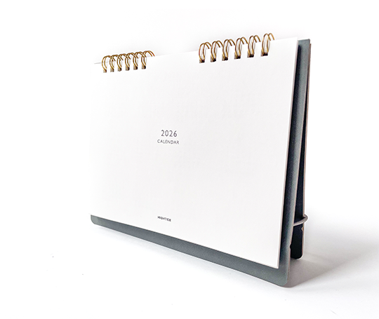 Hightide Agenda 2026 mensuel - Calendrier de bureau Lepre