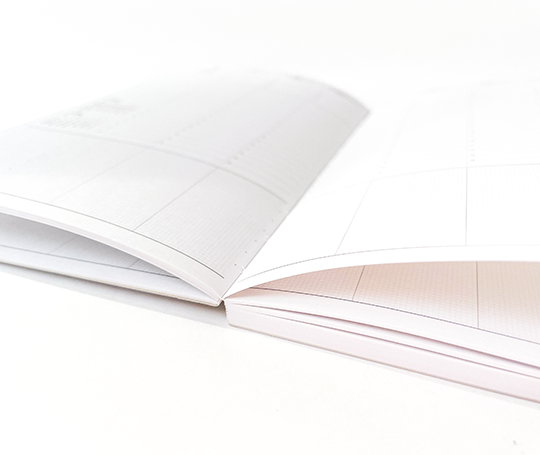 Hightide Recharge agenda 2026 colonnes - B6 slim (type QZ)