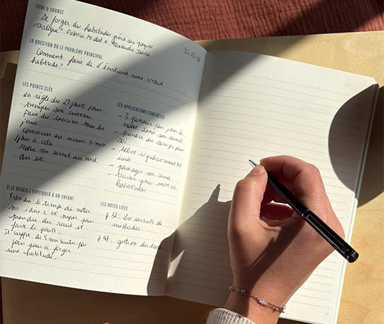 Le carnet de la curiosité