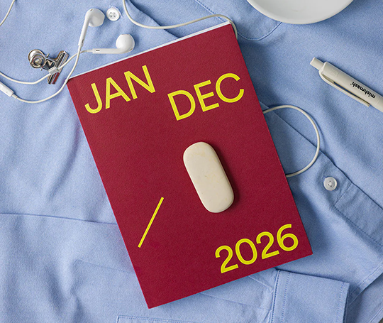 Mishmash - agenda 2026 (notes à gauche)