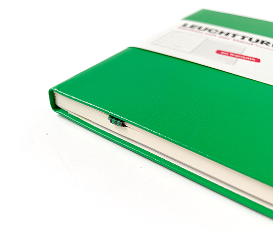 Leuchtturm - agenda FR 2026 A5 - rigide semaine&notes - Spring Leaf