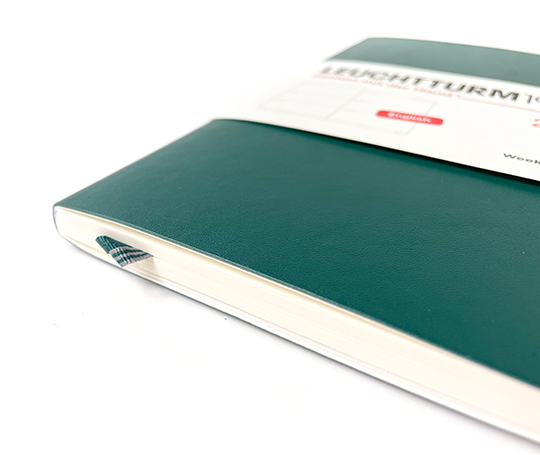 Leuchtturm - agenda 2026 A5 - souple en blocs - Forest