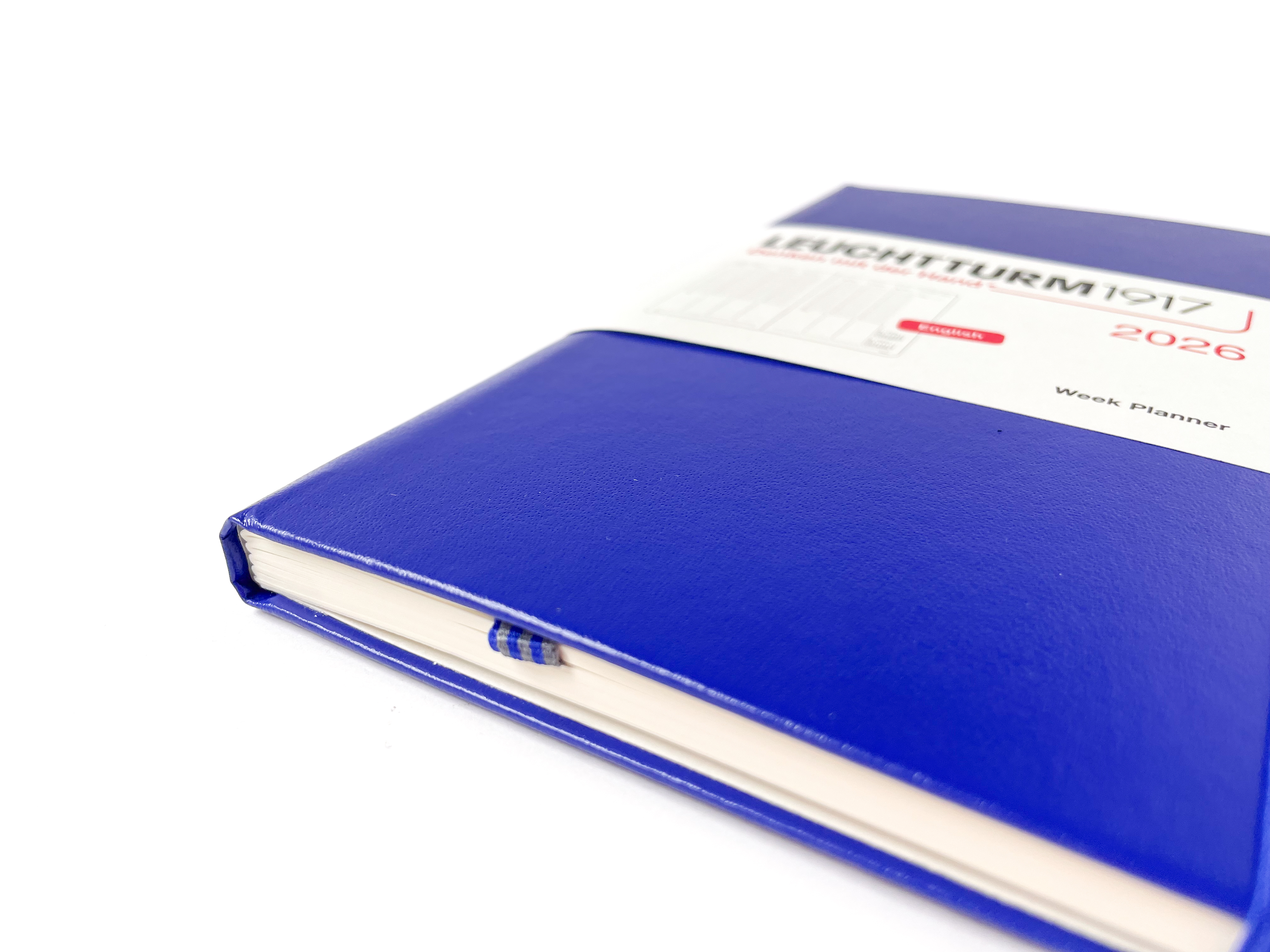 Leuchtturm - agenda 2026 B6+ - rigide en colonnes - Ink