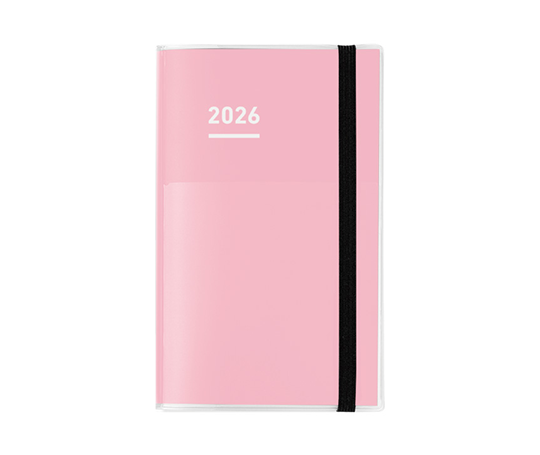 Jibun Techo - Agenda Diary + Life + Idea 2026 - Pink