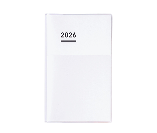 Jibun Techo - Agenda Diary 2026 - White
