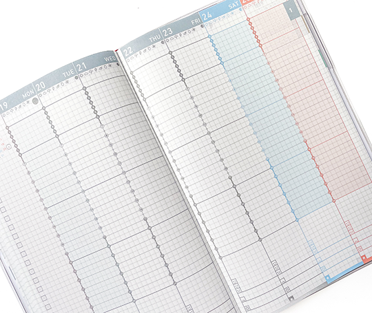 Jibun Techo - Agenda Diary 2026 - White