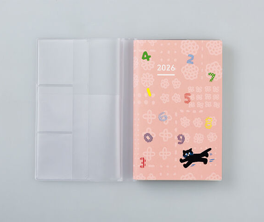 Jibun Techo - Agenda DAYs Mini 2026 - Sou-Sou rose