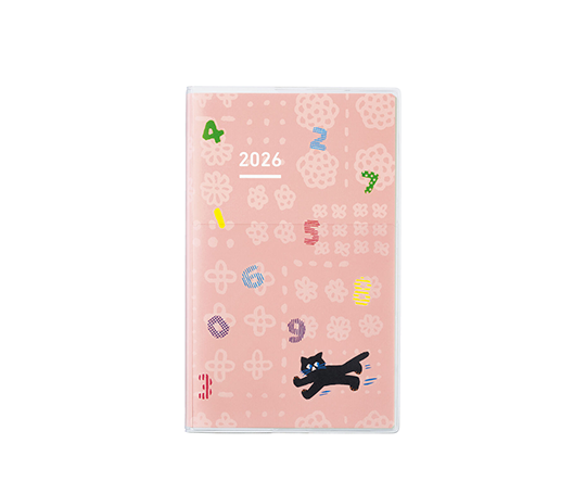 Jibun Techo - Agenda DAYs Mini 2026 - Sou-Sou rose