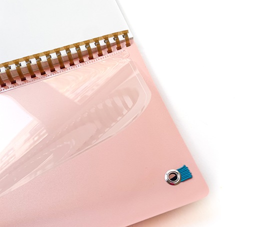 Sooofa - Agenda mensuel 2026 soft ring - Rose