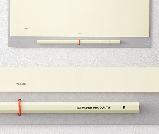 MD Paper - calendrier mural 2026 avec crayon