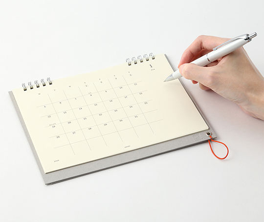 MD Paper calendrier de bureau mensuel 2026