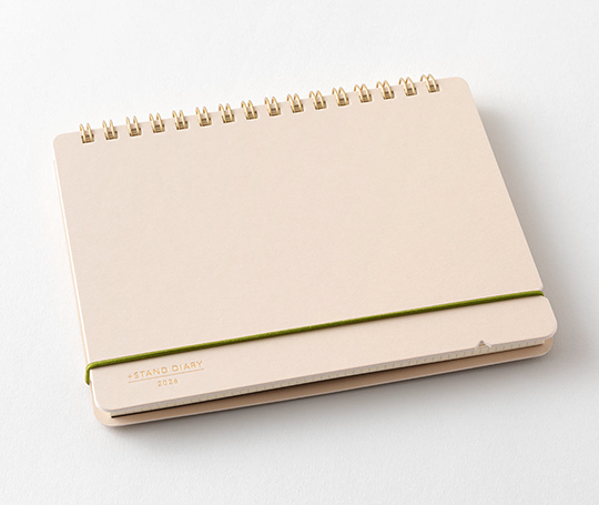 Midori - Agenda 2026 - Stand Diary - Beige
