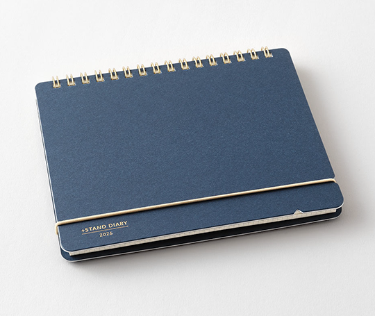 Midori - Agenda 2026 - Stand Diary - Navy