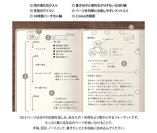 Midori - Agenda 2026 Hibino - Blue Green