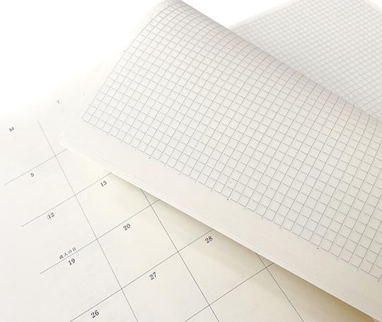 Midori MD Paper agenda mensuel 2026 A4