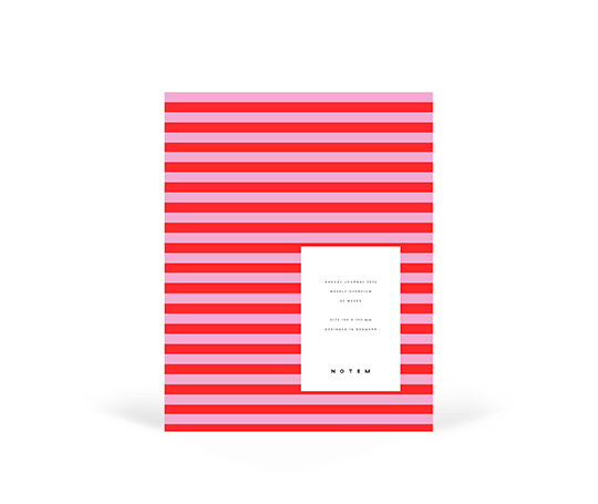 Notem - Agenda 2026 ALVA  - Red Stripes