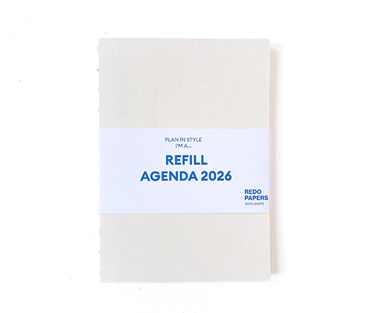 Redopapers - Recharge pour agenda 2026 upcyclé