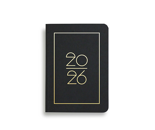 Agenda de poche 2026 - Ebony