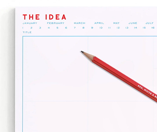 Crispin Finn - Bloc-notes "The Idea" + crayon