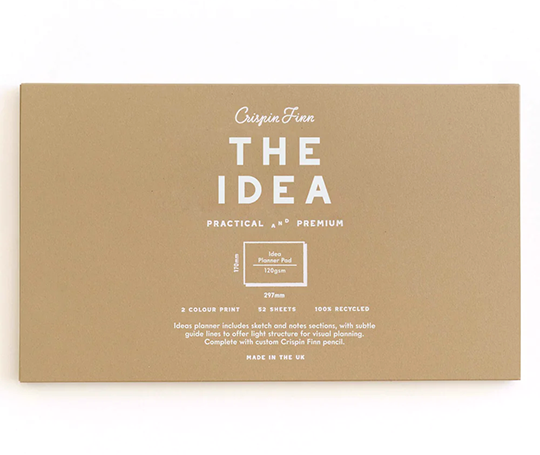 Crispin Finn - Bloc-notes "The Idea" + crayon