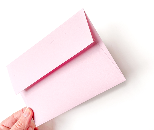 Enveloppe C6 - Dusk pink