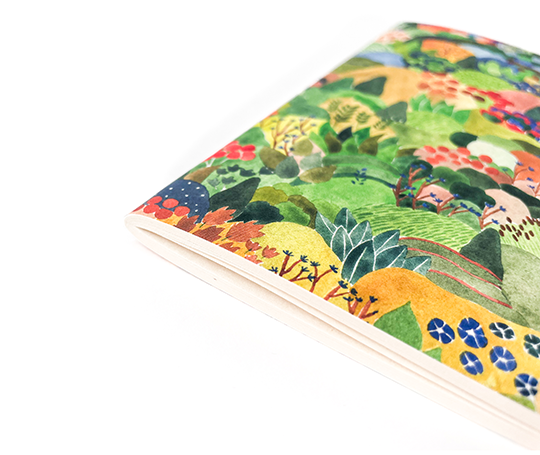 Carnet cousu - Luxuriance