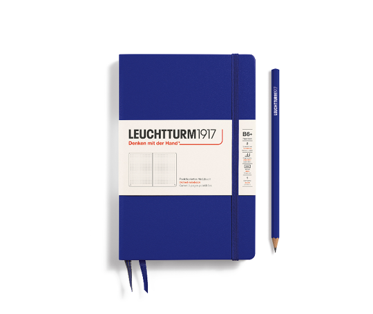 Leuchtturm carnet B6+ rigide - Ink