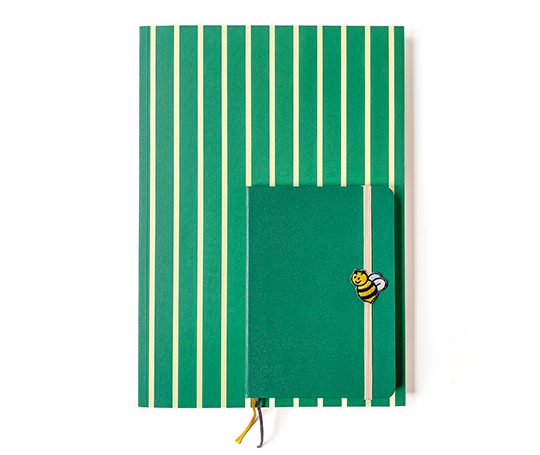 Notem - grand carnet VITA  - Green & Yellow