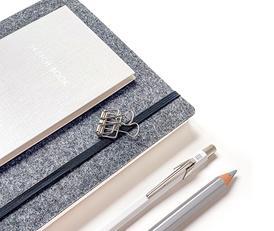 Petit carnet à couverture rigide Sketch Book