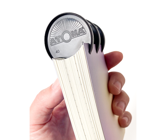 Atoma - anneau en plastique 40 mm - Noir