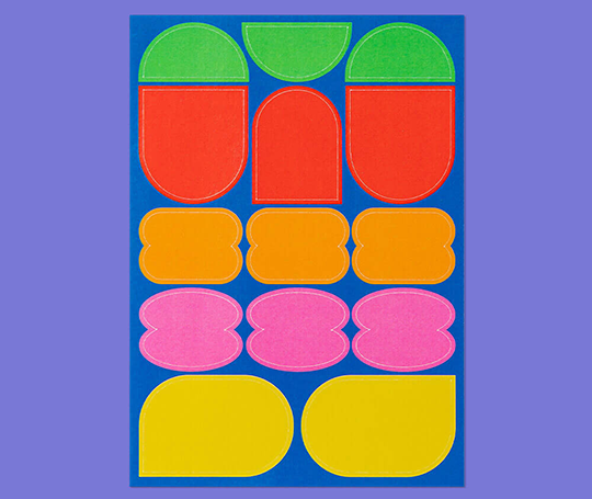 Mishmash - set d'autocollants colorés