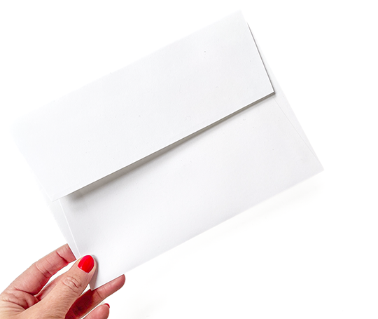 Enveloppe C5 - Ice White