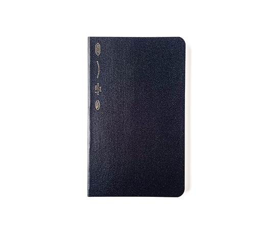 Stàlogy - Carnet 1/2 année A6 slim - Noir