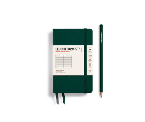 Leuchtturm carnet A6 rigide - Forest