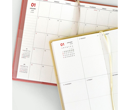 Agenda 2026 - The Planner S - Cream Mint