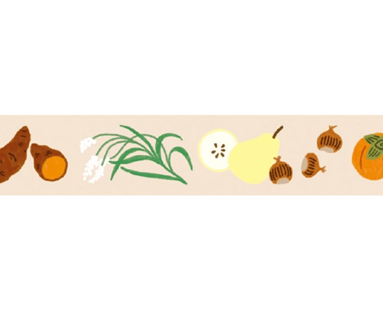 MT x Léa Maupetit - washi tape Golden Autumn