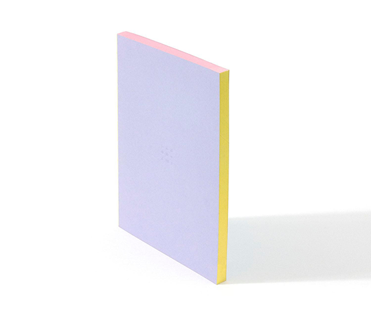 Carnet cousu main Ofelia - Bleu et lilas