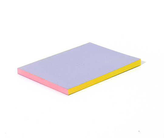 Carnet cousu main Ofelia - Bleu et lilas