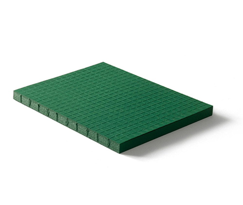 Carnet cousu main Martina à couverture gaufrée - Forest