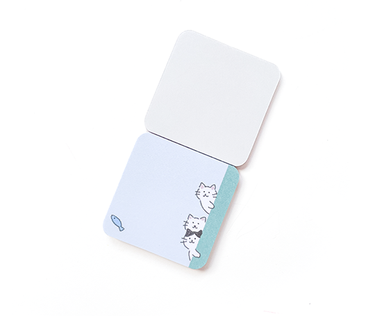 Mini notes adhésives - Chat