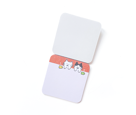 Mini notes adhésives - Chat