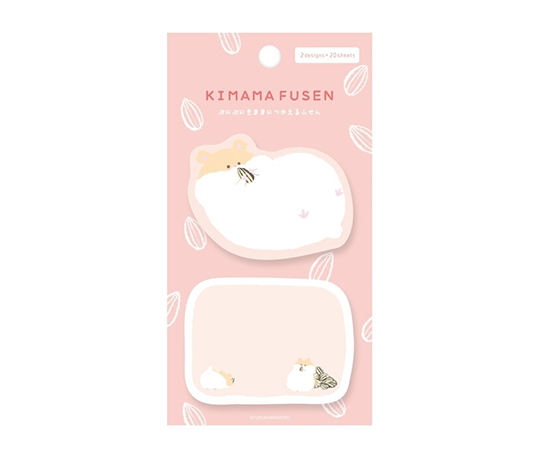 Duo de notes adhésives - Hamster