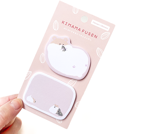 Duo de notes adhésives - Hamster